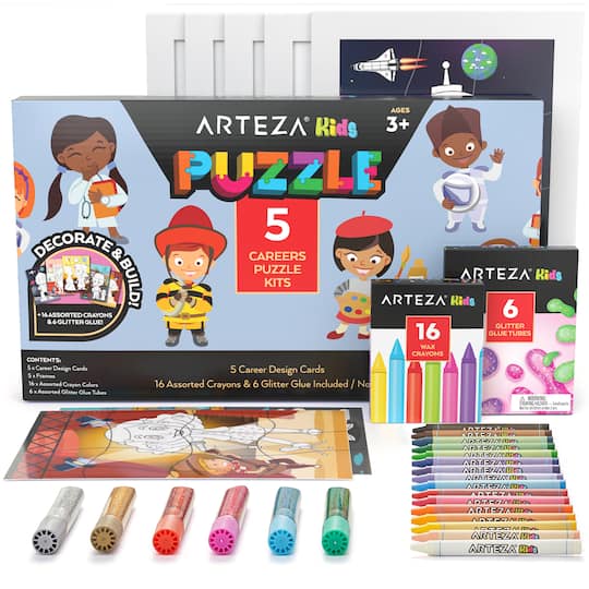 Arteza® Kids Careers Jigsaw Puzzle Set, 32 pcs